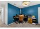 This office space features a desk, comfortable chair, and well-organized storage at 3011 49Th S Ter, St Petersburg, FL 33712