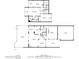 Combined floorplan of a 1949 square foot home, highlighting both main floor and second floor at 4207 Fairway Run, Tampa, FL 33618