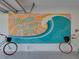 Garage with a mural that says: Florida looks good on you! at 4215 Saltwater Pearl Way, Cortez, FL 34215