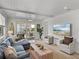 Inviting living room with comfortable seating and access to an outdoor deck overlooking picturesque scenery at 4215 Saltwater Pearl Way, Cortez, FL 34215