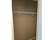 Empty closet with shelving ready for storage at 607 Manchester Woods Dr # 84, Sun City Center, FL 33573