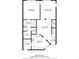 This floor plan shows the layout of the first floor at 8901 Casablanca Way, Tampa, FL 33626
