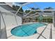 Screened-in pool with a patio, offering a private retreat for leisure and recreation at 2554 Brimhollow Dr, Valrico, FL 33596