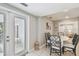 Bright dining area with tile floors and natural light at 2815 W Estrella St, Tampa, FL 33629