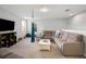 This bonus room provides great lounge space with a unique hanging hammock at 30647 Walker Cup Pl, Wesley Chapel, FL 33543