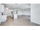 Open floorplan showcases the kitchen, dining, and living areas with lots of space at 31764 Griffin Sands Ln, San Antonio, FL 33576