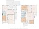 Floorplan depicting 2 floors, wet bar, patio, kitchen, living room, bedrooms, dining room, and garage at 4116 Diaz Ct, Hernando Beach, FL 34607