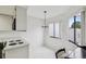 Bright breakfast nook featuring a window for natural light at 456 Lakeview Dr # 5, Palm Harbor, FL 34683