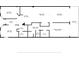 Floor plan showing layout of bedrooms, kitchen, living area, and balcony at 530 S Gulfview Blvd # 303, Clearwater, FL 33767