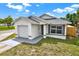 Charming single-story home featuring a well-manicured lawn, attached garage, and neutral-colored exterior at 5400 9Th N Ave, St Petersburg, FL 33710