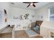Bright bedroom with modern decor and a play area at 7113 S Mascotte St, Tampa, FL 33616