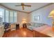 Office space with natural light, a desk, and sofa is perfect for remote work at 7872 Sailboat Key S Blvd # 404, South Pasadena, FL 33707