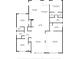 Detailed floor plan showcasing layout with bedrooms, bathrooms, kitchen, and living areas at 864 Mandalay Ave, Clearwater Beach, FL 33767