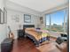 Bedroom with ample natural light and hardwood flooring at 912 Channelside Dr # 2501, Tampa, FL 33602