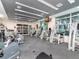 This community gym includes a variety of cardio and weight training equipment, with large windows at 912 Channelside Dr # 2501, Tampa, FL 33602
