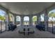 Charming outdoor pavilion featuring picnic tables and comfortable seating, ideal for gatherings and enjoying the beautiful surroundings at 10008 Celtic Ash Dr, Ruskin, FL 33573