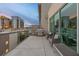 Spacious outdoor balcony with stainless grill and comfortable seating, great for relaxing and enjoying the views at 101 N 12Th St # 206, Tampa, FL 33602