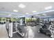 Community gym featuring treadmills and weight machines for fitness enthusiasts at 11260 Kapok Grand Cir, Madeira Beach, FL 33708
