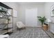Comfortable bedroom with sliding closet doors and patterned rug at 16913 Clear Cork Dr, Wimauma, FL 33598