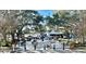 Town center featuring a fountain, outdoor dining, and gathering spaces at 2007 W De Leon St # C, Tampa, FL 33606