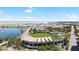 Aerial view of stadium with waterfront in background at 215 Central Ave # 4F, St Petersburg, FL 33701