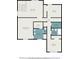 Second story floorplan featuring the layout of the Primary Bedroom, Gathering Room, Laundry, Bath, and Hall at 4114 Dovetail Ln, Palmetto, FL 34221