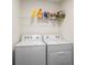 Laundry room featuring a side-by-side washer and dryer set at 4114 Dovetail Ln, Palmetto, FL 34221