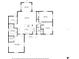 Floor plan view with dimensions for each room of the home at 504 Driftwood E Dr, Palm Harbor, FL 34683