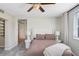 Comfortable bedroom with neutral colors and stylish furnishings at 6154 36Th N Ave, St Petersburg, FL 33710