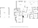 Detailed floor plan showcasing layout of the house, including the kitchen, bedrooms, living spaces, and outdoor areas at 6718 Watson Rd, Riverview, FL 33578
