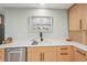 Modern kitchen with sleek countertops and updated appliances at 7094 Fairway Bend Cir # 7094, Sarasota, FL 34243