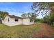 Home exterior view of the spacious backyard at 14006 79Th Ave, Seminole, FL 33776