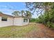 Home exterior view of the spacious backyard at 14006 79Th Ave, Seminole, FL 33776