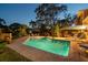 A tranquil pool area is perfect for evening swims under the stars at 14344 83Rd Pl, Seminole, FL 33776