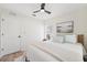 Bright bedroom with a cozy rug and a comfy bed at 2410 26Th S St, St Petersburg, FL 33712