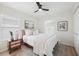 Bright bedroom with a cozy rug and a comfy bed at 2410 26Th S St, St Petersburg, FL 33712