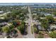 An aerial view of the home and neighborhood at 2610 58Th S St, Gulfport, FL 33707