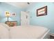 Inviting bedroom with vintage decor and bright, airy ambiance at 2610 58Th S St, Gulfport, FL 33707