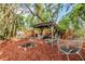 Outdoor fire pit area with seating, perfect for gathering and enjoying cozy evenings at 2779 Diane Ter, Clearwater, FL 33759