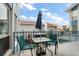 Comfortable balcony area with seating, ideal for relaxation and enjoying the outdoors at 343 Rex Pl # G, Madeira Beach, FL 33708