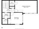 Detailed floorplan showcasing the layout of the bedrooms and bathrooms at 343 Rex Pl # G, Madeira Beach, FL 33708