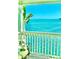 Beautiful waterfront view from a private balcony with outdoor seating and Gulf views at 5285 Coquina Key Se Dr # C, St Petersburg, FL 33705