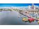 Beautiful waterfront with city views featuring docks and buildings at 700 S Harbour Island Blvd # 143, Tampa, FL 33602