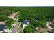 Aerial view of a private residence surrounded by greenery at 1655 Eagles Reach, Tarpon Springs, FL 34688