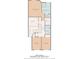 Floor plan of 2 story home with primary bedroom, bathroom, office, and additional bedrooms at 2983 Covewood Pl, Clearwater, FL 33761