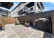 Backyard features patio and a grill at 3214 E Maritana Dr, St Pete Beach, FL 33706