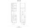 Detailed floor plan showcasing the home's layout, including room dimensions, and placement on both floors at 413 W Park Ave # 1, Tampa, FL 33602