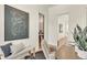 Well decorated office with artwork, bench and desk at 413 W Park Ave # 1, Tampa, FL 33602