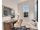 Comfortable home office with ample lighting from a large window, stylish décor, and modern furniture at 413 W Park Ave # 1, Tampa, FL 33602