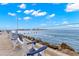 Tranquil ocean view from outdoor seating area at 450 S Gulfview Blvd # 802, Clearwater Beach, FL 33767